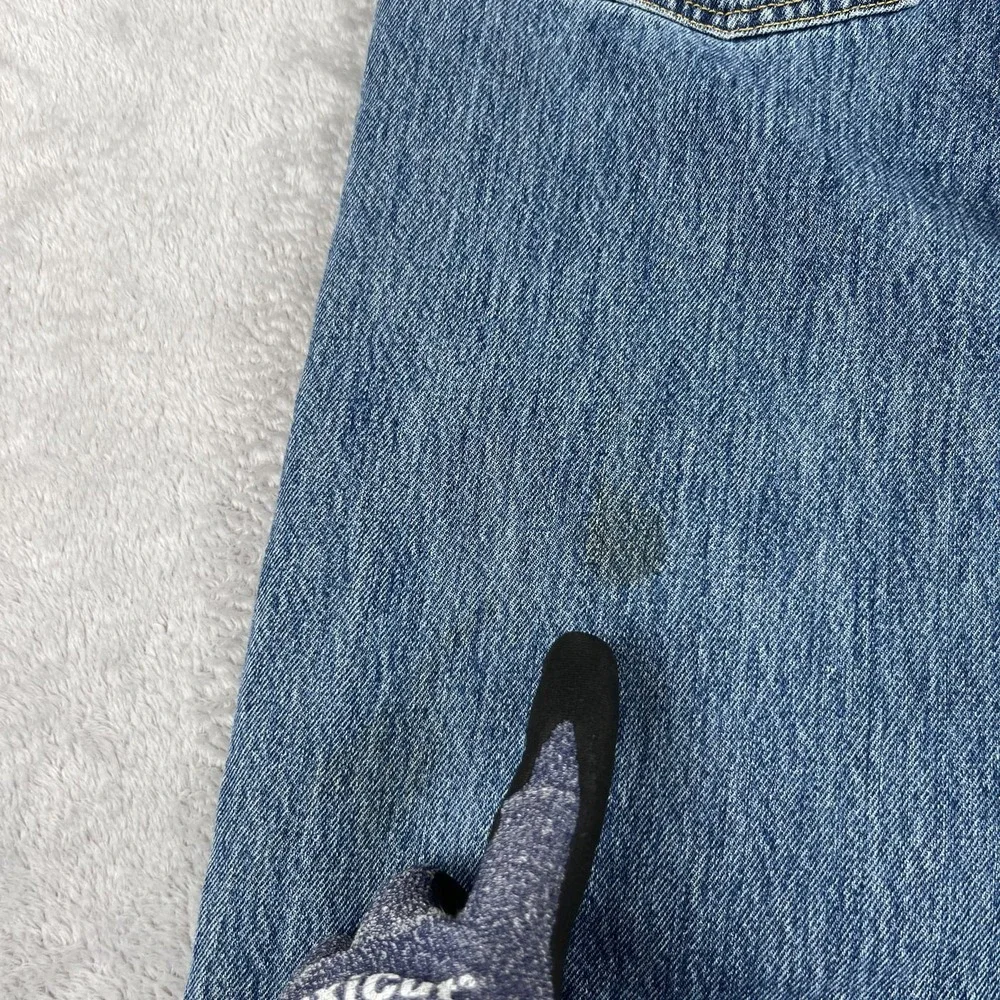 Levis 501 Original Straight Leg Jeans 30x30 Blue Men Button Fly Made in Egypt